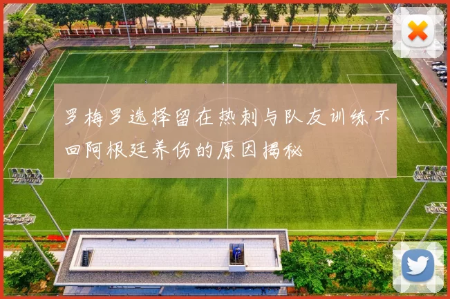 罗梅罗选择留在热刺与队友训练不回阿根廷养伤的原因揭秘